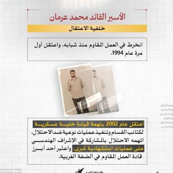 الأسير القائد محمد عرمان : صلابة الجبل في وجه المؤبد والعزل