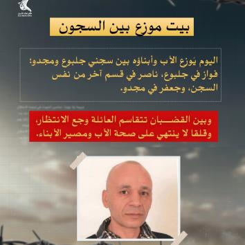 الأسير فواز بعارة وأبناؤه.. عائلة كاملة خلف القضبان