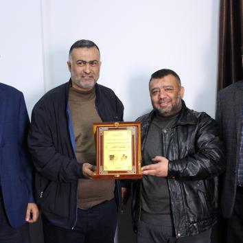 زيارة إدارة المكتب لقناة الأقصى، ومرئية الأقصى، ووكالة الأناضول للأنباء
